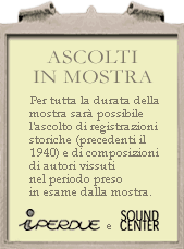 Ascolti in mostra